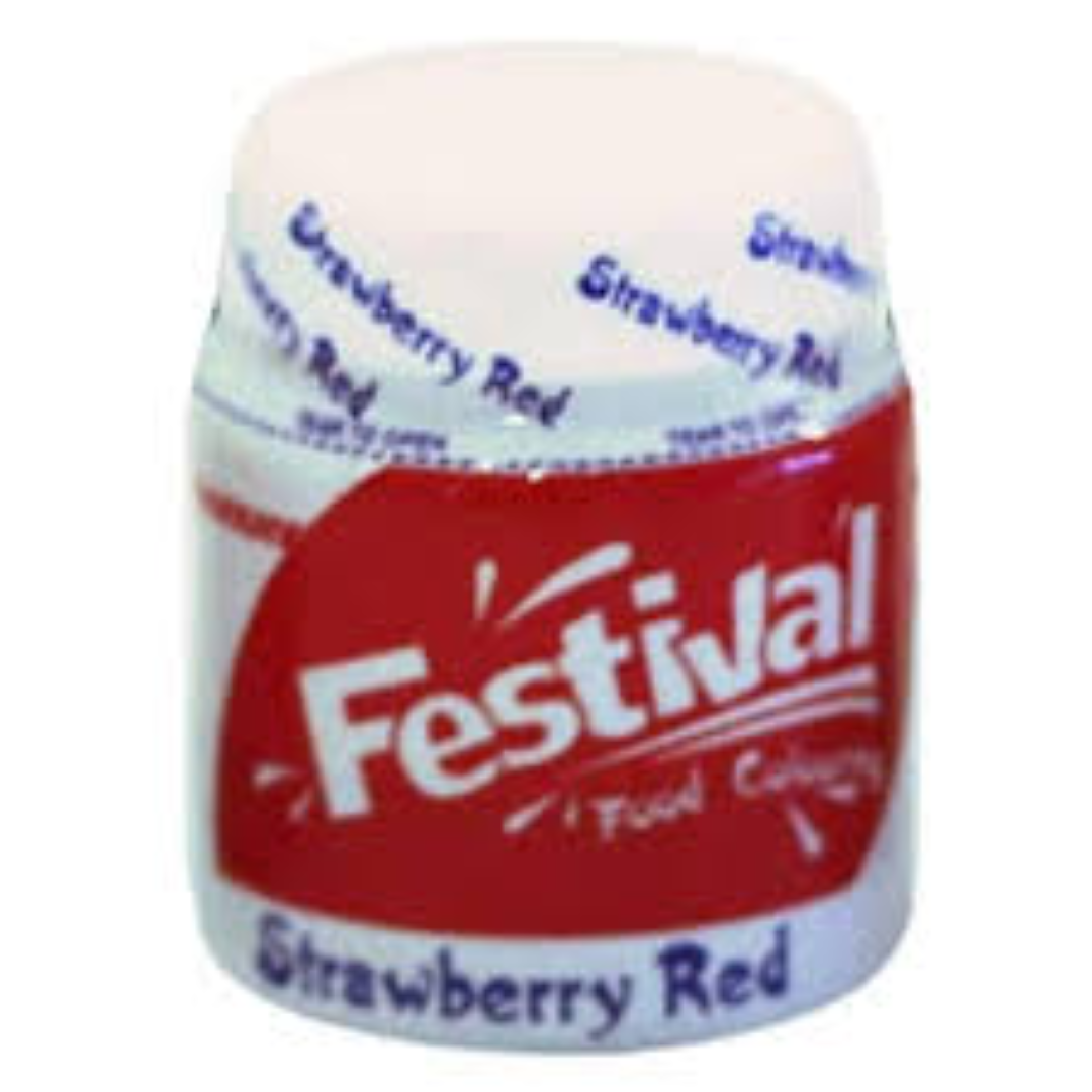 FESTIVAL STRAWBERRY RED FOODCOLOUR 10G